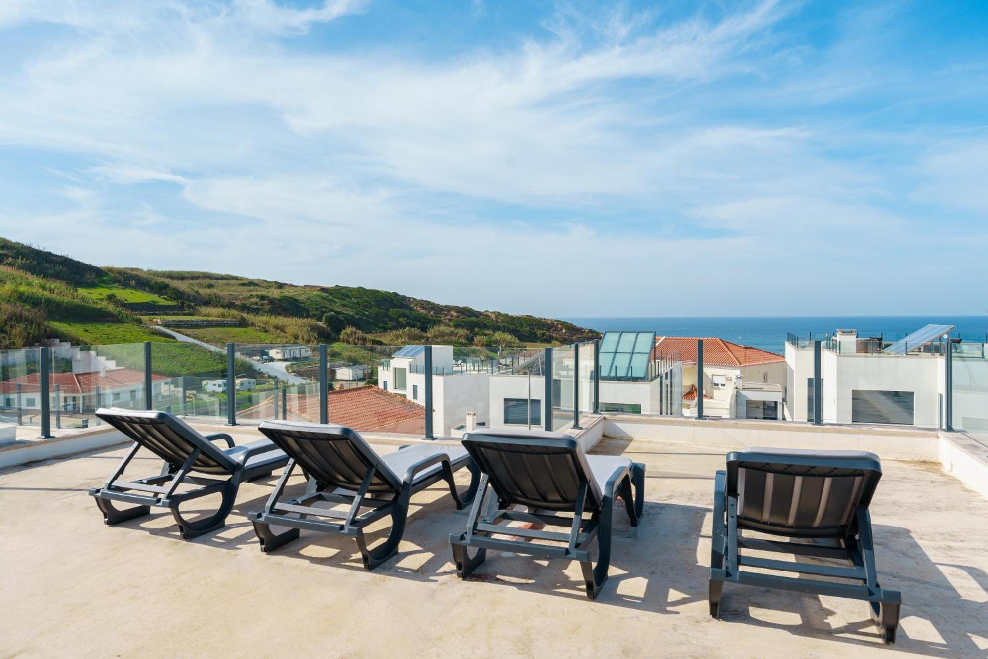Paradise Villa, Luxury Villa Near The Beach Ribamar  Buitenkant foto